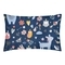 Наволочка Cosas Animals Indi, ранфорс, 60х40 см, темно-синій - Pampik