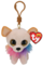 Мягкая игрушка-брелок TY Beanie Boo's Чихуахуа Chewey, 12см (35242) - Pampik