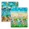 Дитячий двосторонній килимок Limpopo Динозаври та Пляжний сезон, 150х180 см (LP014-150) - Pampik