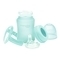Скляний дитячий поїльник Everyday Baby з силіконовим захистом, 150 мл, м'ятний (10307) - Pampik - 3