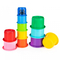 Ігровий набір Fancy Baby Цікава пірамідка, 11 ел. (PR03) - Pampik
