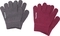 Рукавички Huppa Levi 2, р.5, акрил, темно-сірий, бордовий (82050002-00134-005) - Pampik