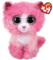 Мягкая игрушка TY Beanie Boo's Розовый котенок Reaga, 25 см (36479) - Pampik
