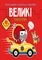 Розмальовки, аплікації, завдання. Великі перегони. 40 наліпок - Pampik