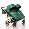 Універсальна коляска для двійні 2 в 1 Junama Fluo line Duo 02, зелений (J-Fl-DUO-02) - Pampik - 8