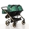 Універсальна коляска для двійні 2 в 1 Junama Fluo line Duo 02, зелений (J-Fl-DUO-02) - Pampik - 10