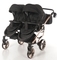 Універсальна коляска для двійні 2 в 1 Junama Diamond Individual Duo 03, чорний на бронзовій рамі (JD-IN-DUO-03) - Pampik - 7