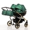Універсальна коляска для двійні 2 в 1 Junama Fluo line Duo 02, зелений (J-Fl-DUO-02) - Pampik - 2