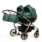 Універсальна коляска для двійні 2 в 1 Junama Fluo line Duo 02, зелений (J-Fl-DUO-02) - Pampik