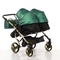 Універсальна коляска для двійні 2 в 1 Junama Fluo line Duo 02, зелений (J-Fl-DUO-02) - Pampik - 11