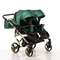 Універсальна коляска для двійні 2 в 1 Junama Fluo line Duo 02, зелений (J-Fl-DUO-02) - Pampik - 9