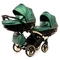 Універсальна коляска для двійні 2 в 1 Junama Fluo line Duo Slim 02, зелений (J-Fl-DUOs-02) - Pampik
