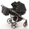 Універсальна коляска для двійні 2 в 1 Junama Diamond Individual Duo 03, чорний на бронзовій рамі (JD-IN-DUO-03) - Pampik - 3