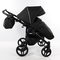 Універсальна коляска для двійні 2 в 1 Junama Mirror Satin Duo 01, чорний з сріблястим (J-MS-DUO-01) - Pampik - 14
