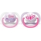 Пустушка Philips Avent Ultra Air I love для дівчинки, 0-6 місяців, 2 шт. (SCF080/02) - Pampik - 4