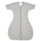 Спальник стьобаний Aden + Anais Heather grey/Blue, р. 6-9 міс., бавовна, сірий (40 005) - Pampik