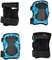 Защитный комплект Micro, налокотники и наколенники, р.M, синий (AC8028) - Pampik