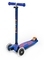 Самокат Micro Maxi Deluxe LED, з підсвічуванням, синій з червоним (MMD067) - Pampik