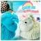 Інтерактивна м'яка іграшка Jiggly Pup Чарівний єдиноріг, рожевий (JP002-WB-PI) - Pampik - 6