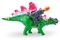 Інтерактивна іграшка Pets & Robo Alive Війна Динозаврів Бойовий Стегозавр, зелений (7131) - Pampik - 2