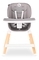Стільчик для годування Lionelo Mona, сірий (LO.MO03) - Pampik - 4