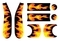 Стікери Doona Liki Flames (SP555-99-020-000) - Pampik
