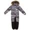 Детский комбинезон Huppa FENNO, серый с принтом , размер 104 (82648) - Pampik