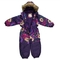 Дитячий комбінезон Huppa CHLOE 1, лілoвий з принтом, розмір 116 (81753) - Pampik - 3