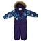 Дитячий комбінезон Huppa WILLY, темно-синій з принтом / темно-лілoвий, розмір 92 (81986) - Pampik - 3