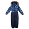 Детский комбинезон Huppa WILLY, тёмно-синий с принтом/тёмно-синий , размер 92 (83486) - Pampik
