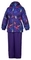 Комплект Huppa Yonne Lilac Pattern/Lilac, полиэстер, р.110, фиолетовый (41260014-91253-110) - Pampik