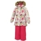Комплект для девочек Huppa RENELY, белый с принтом/фуксия, размер 116 (81520) - Pampik