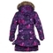 Пальто для девочек Huppa WHITNEY, лилoвый с принтом, размер 116 (81653) - Pampik - 2