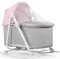 Шезлонг-гойдалка 5 в 1 Kinderkraft Nola Peony Rose, рожевий (KBNOLA00PNK0000) - Pampik - 10