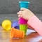 Іграшка тактильна Fat Brain Toys Suction Kupz М'які чашки, 6 шт. (F183ML) - Pampik - 22