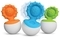 Прорізувач-неваляшка Fat Brain Toys Dimpl Wobbl, помаранчевий (F2172ML) - Pampik - 3