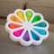 Іграшка тактильна Fat Brain Toys dimpl digits Кольорові пелюстки (F275EN) - Pampik - 8