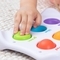 Іграшка сенсорна Fat Brain Toys Dimpl Duo Брайль Колір Форма Назва (F208EN) - Pampik - 9