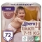 Набір підгузків-трусиків Libero Touch Pants 4 (7-11 кг), 72 шт. (2 уп. по 36 шт.) - Pampik