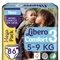 Підгузки на липучках Libero Comfort 3 (5-9 кг), 86 шт. - Pampik