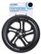 Колесо к самокатам Globber One NL, 230 мм, черный (526-015) - Pampik