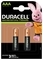 Акумулятори Duracell Recharge AAA 750 мА/ч, 2 шт. - Pampik
