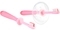Набор зубных щеток Pigeon Training Toothbrush Set Step 4, 18-36 мес., 2 шт., розовый - Pampik - 4