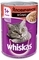 Консервований корм для котів Whiskas з яловичиною, в соусі, 400 г - Pampik