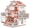 Ляльковий будинок GoodPlay, з гаражем, рожевий (B010) - Pampik - 2