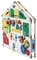 Розвиваюча дошка-будинок GoodPlay, з підсвічуванням, 55х52х11 см (D004) - Pampik - 6