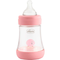 Пляшечка для годування Chicco Perfect 5, з силіконовою соскою, 150 мл, рожевий (20211.10.40) - Pampik