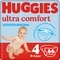 Підгузки на липучках для хлопчиків Huggies Ultra Comfort 4 (8-14 кг), 66 шт. - Pampik