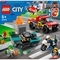 Конструктор LEGO City Пожарная бригада и полицейская погоня, 295 деталей (60319) - Pampik