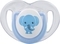 Силиконовая ортодонтическая пустышка Mamajoo Слоник, 0-6 мес., голубой с белым, 2 шт. (MMJ3015) - Pampik - 2
